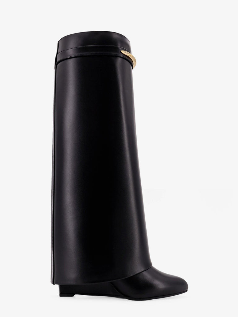 Shark leather boots