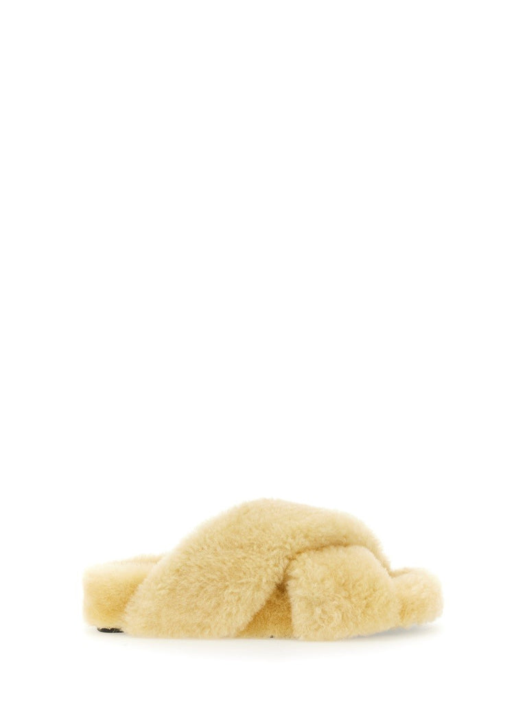 SHEARLING SANDAL
