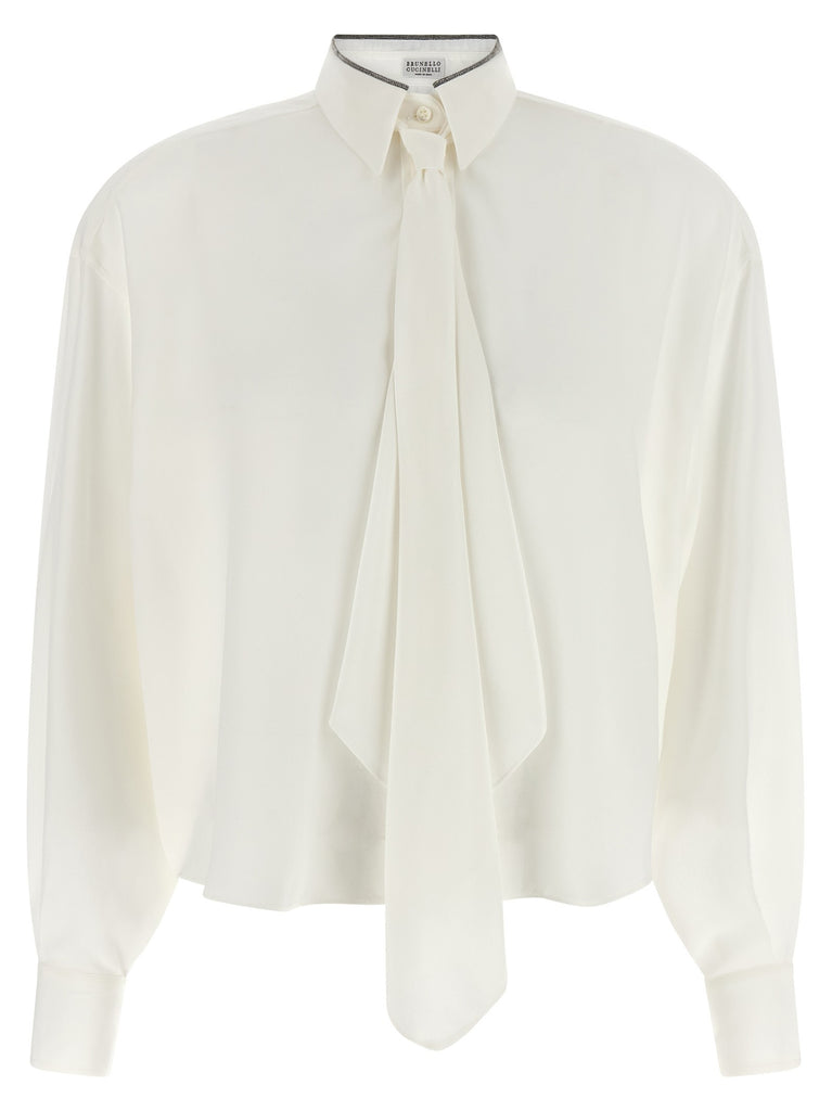 'Shiny Collar' shirt