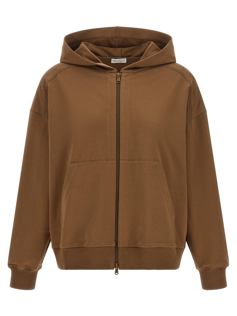 'Shiny Trims' hoodie