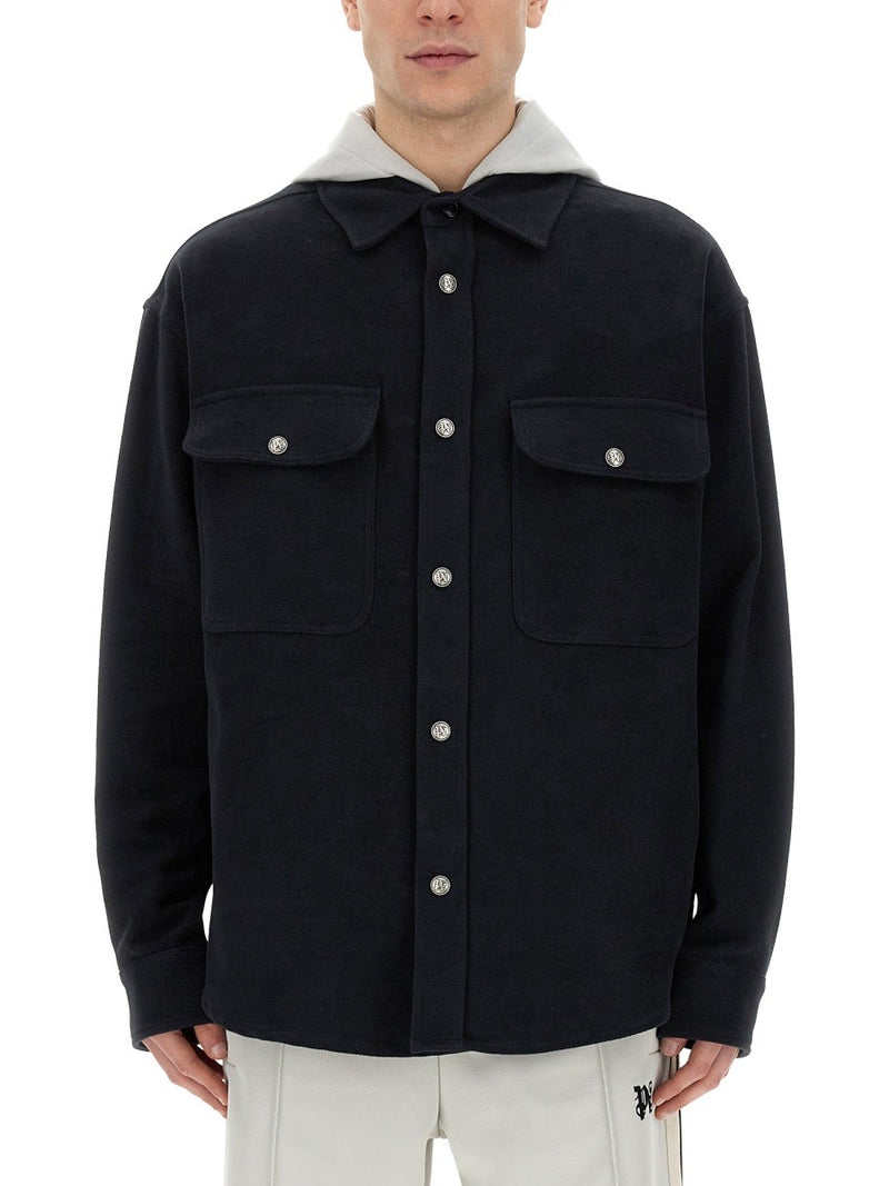SHIRT-JACKET WITH MONOGRAM