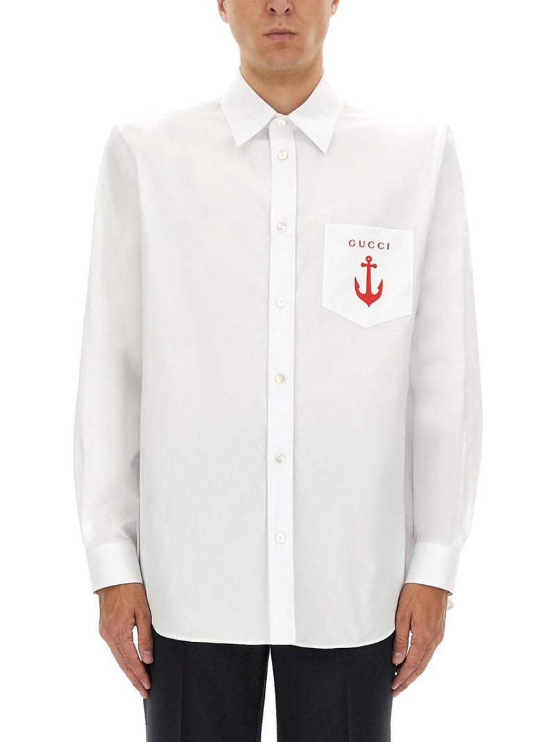 SHIRT WITH EMBROIDERY