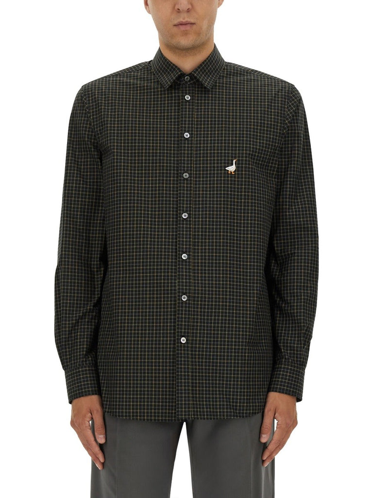 SHIRT WITH GOOSE EMBROIDERY