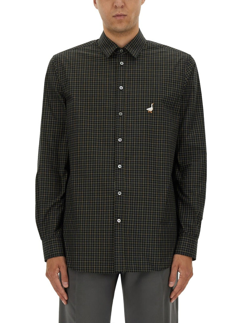 SHIRT WITH GOOSE EMBROIDERY