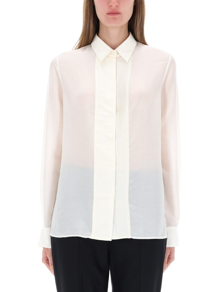 SHIRT WITH RIBBED PLEATS