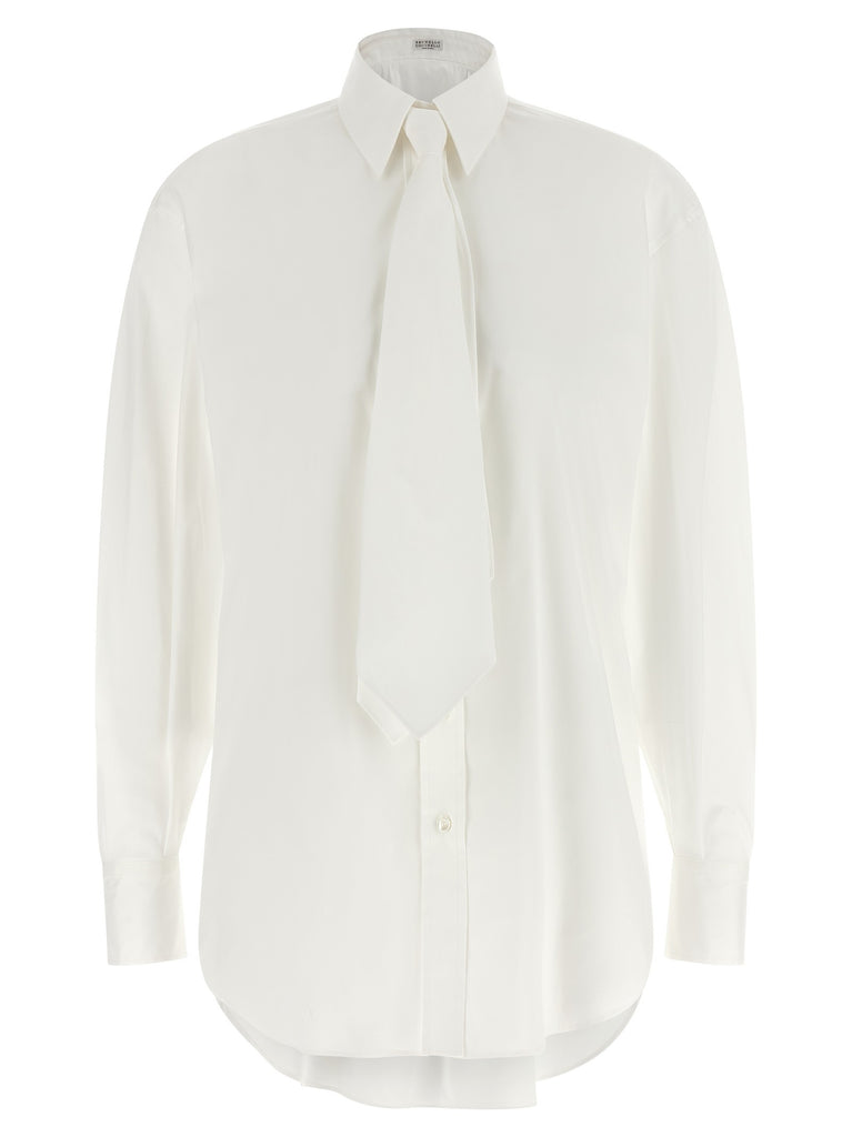 Shirt with tie