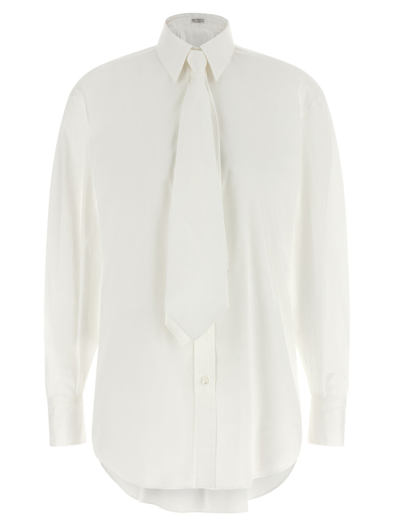 Shirt with tie