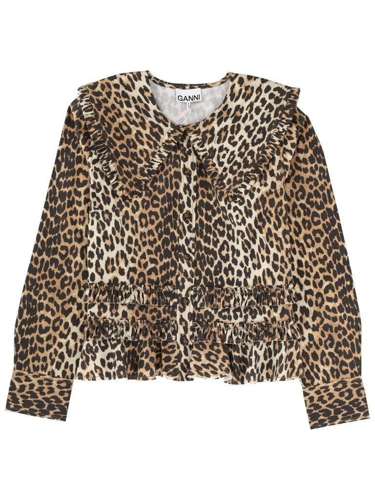 SHIRT WITH WIDE COLLAR