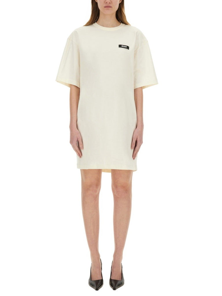 SHORT DRESS WITH LOGO