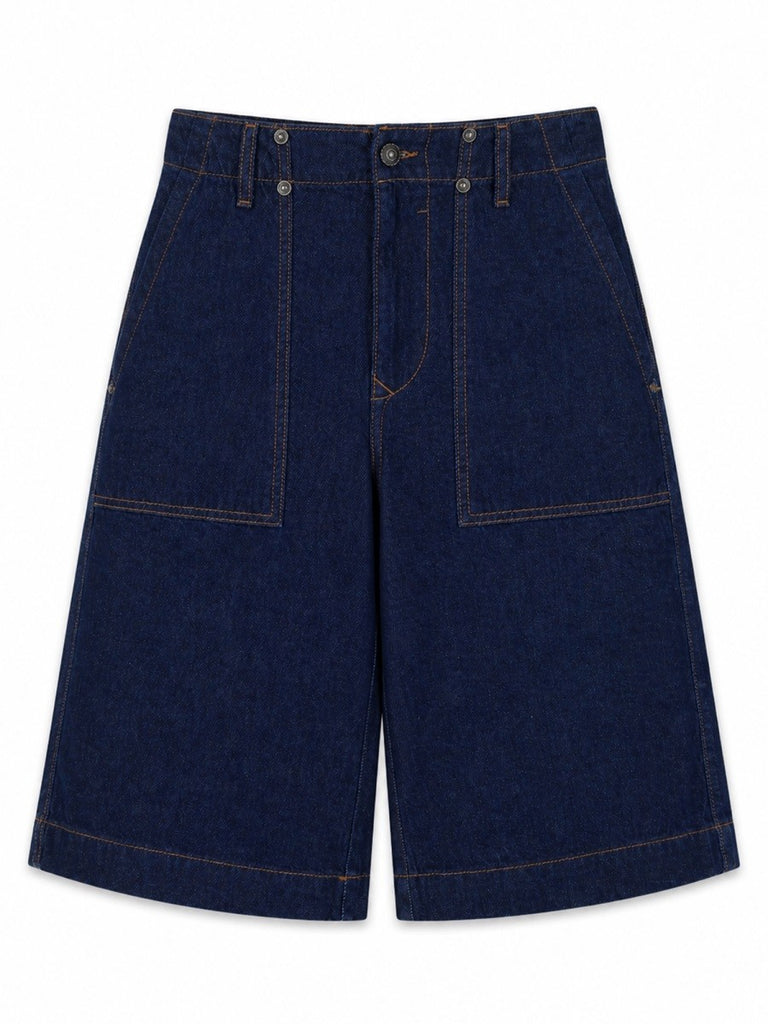 SHORTS IN DENIM DI COTONE