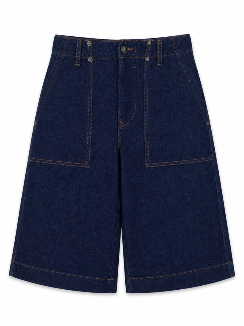 SHORTS IN DENIM DI COTONE