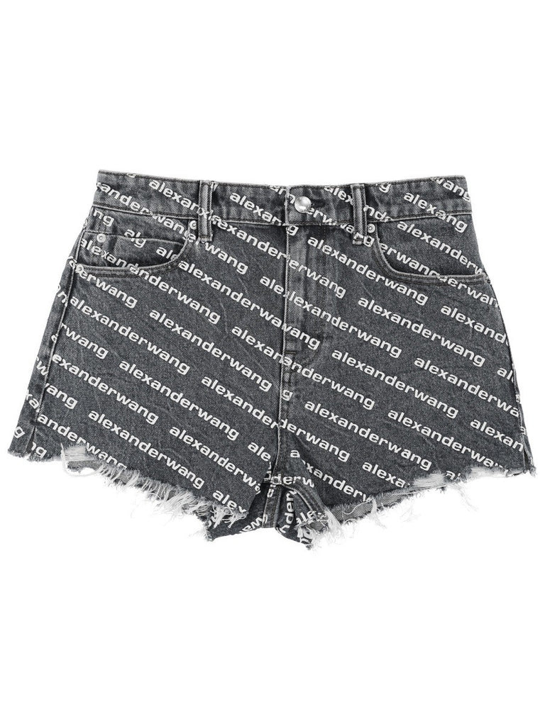 SHORTS WITH ALL OVER LOGO