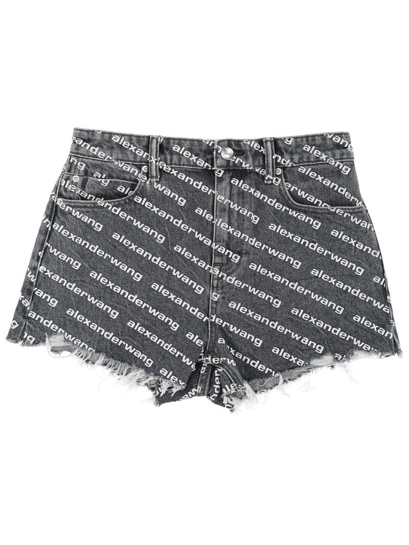 SHORTS WITH ALL OVER LOGO