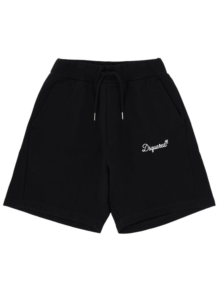 SHORTS WITH LOGO EMBROIDERY
