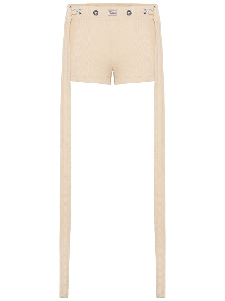SHORTS WITH LOGO PATCH