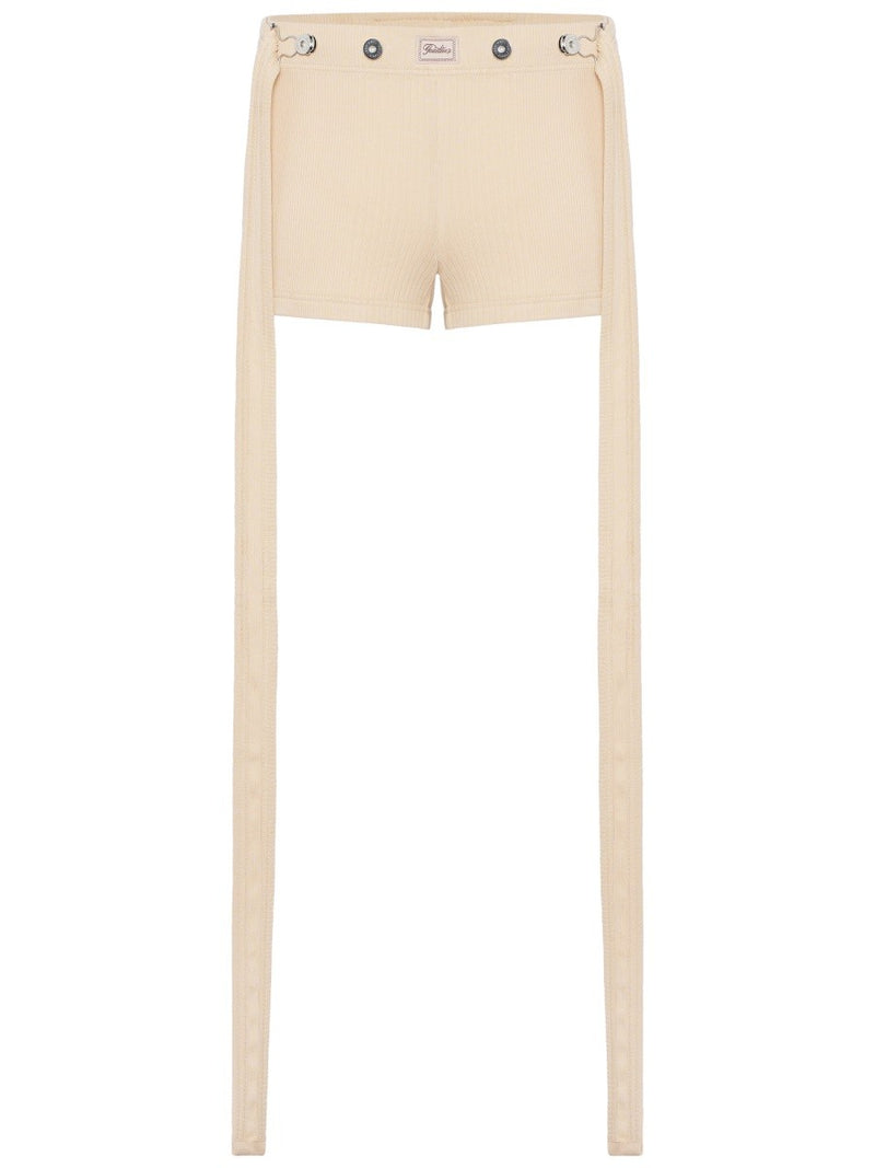 SHORTS WITH LOGO PATCH