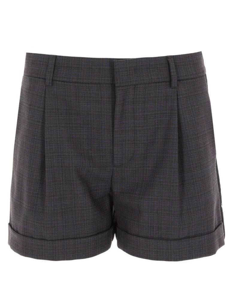 SHORTS WITH LOGO RIBBON