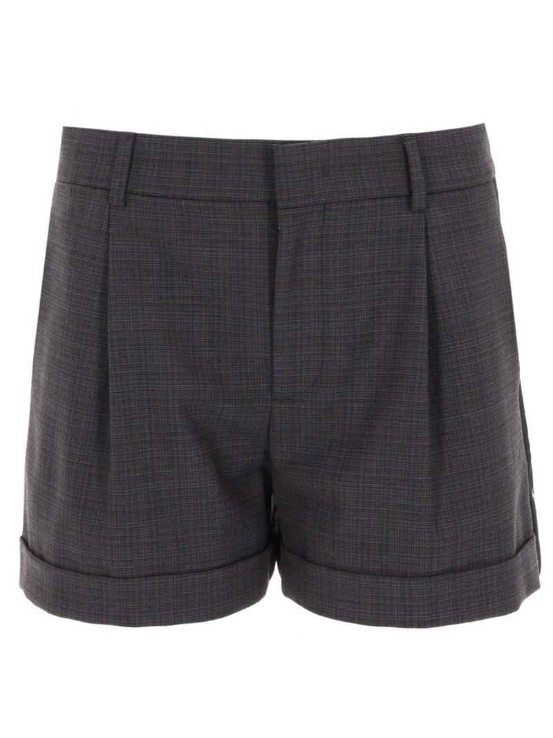 SHORTS WITH LOGO RIBBON