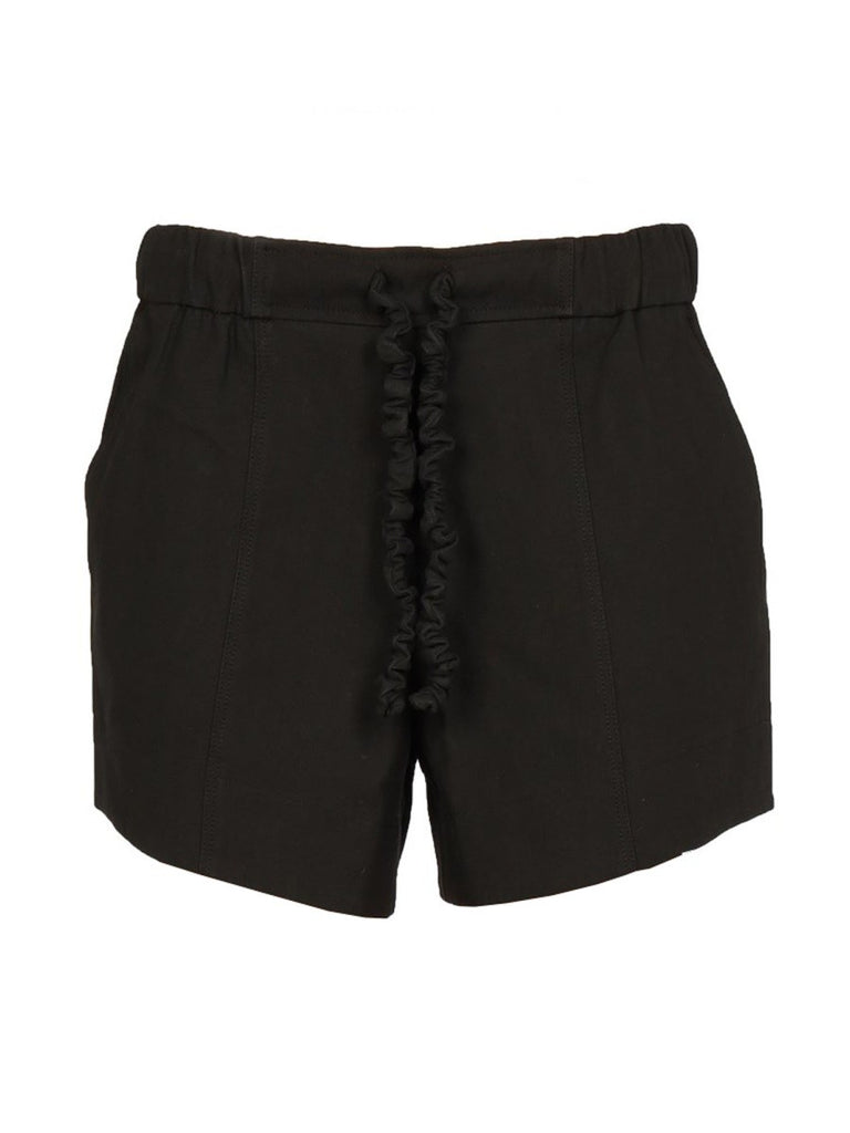 SHORTS WITH RUFFLED ELASTIC