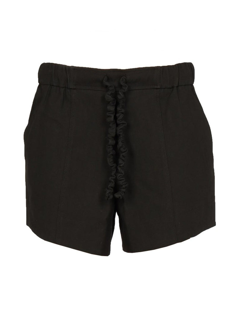 SHORTS WITH RUFFLED ELASTIC