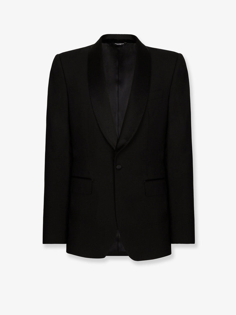 Sicilia stretch wool tuxedo blazer