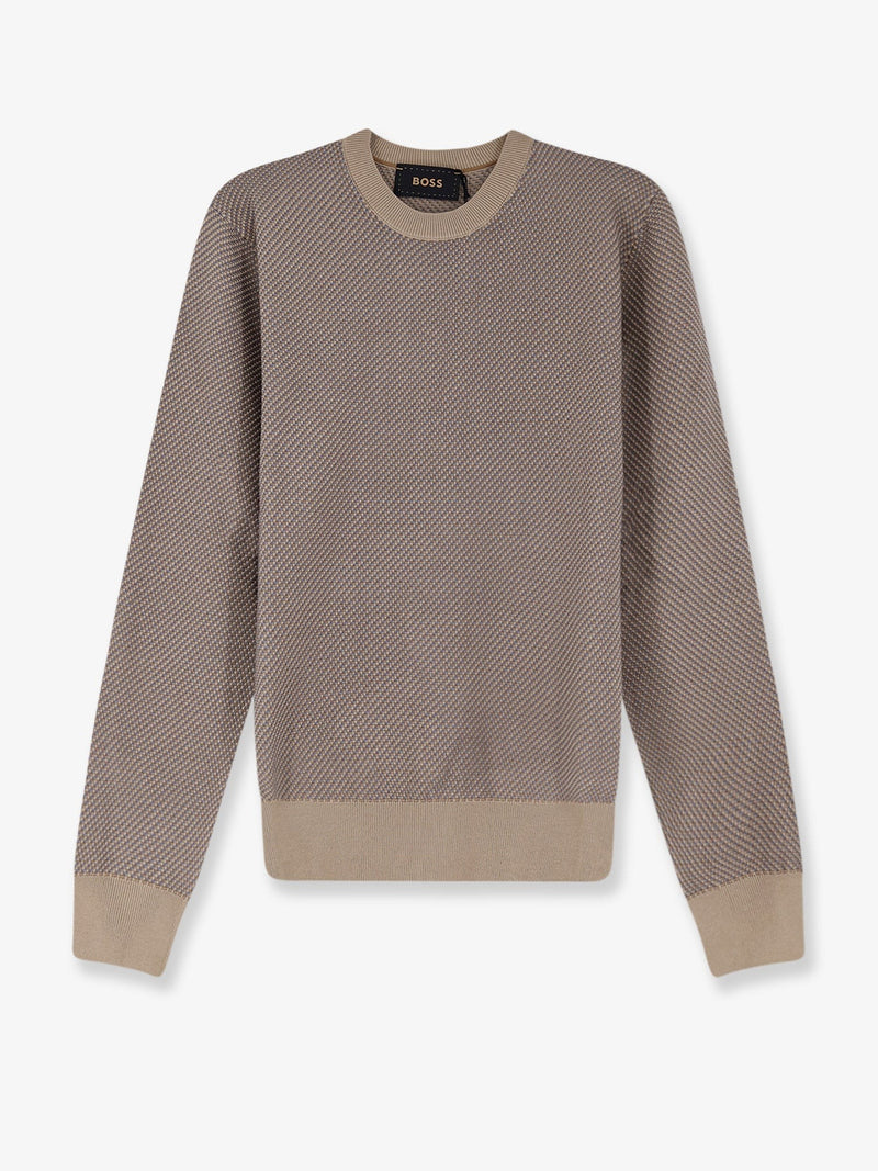 Silk and cotton blend sweater