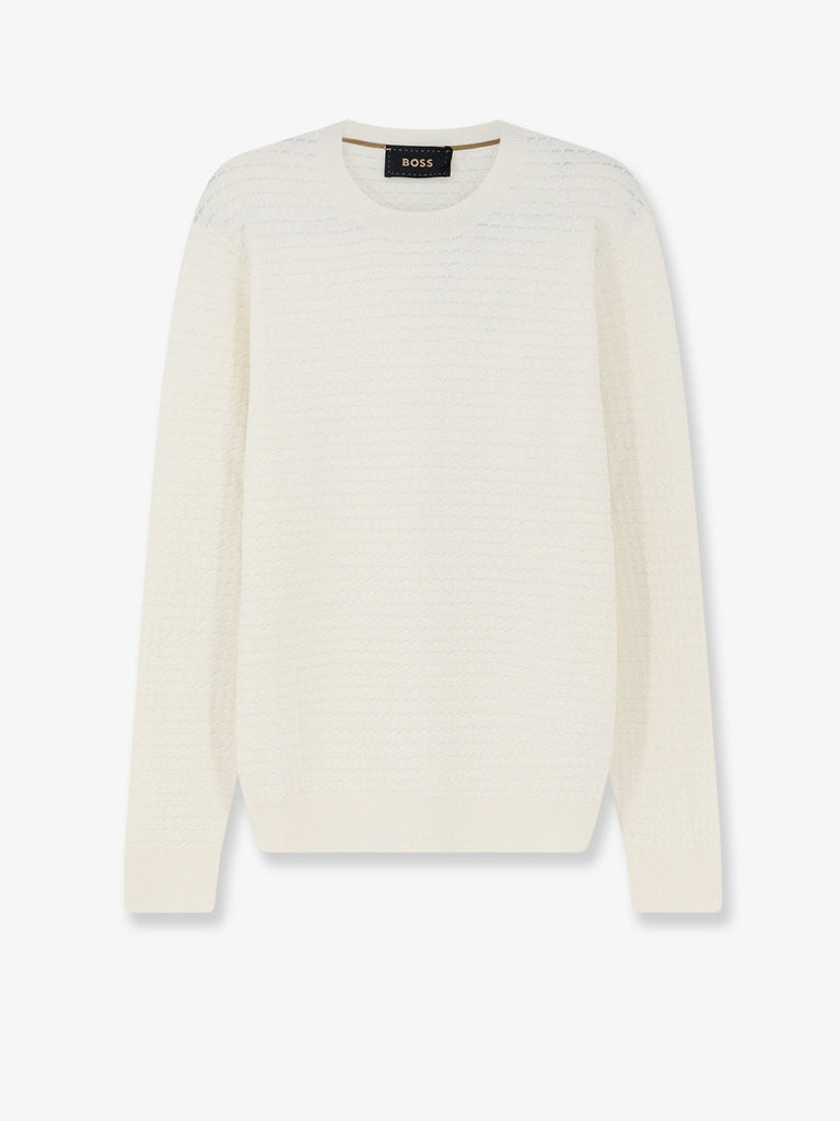 Silk and cotton blend sweater