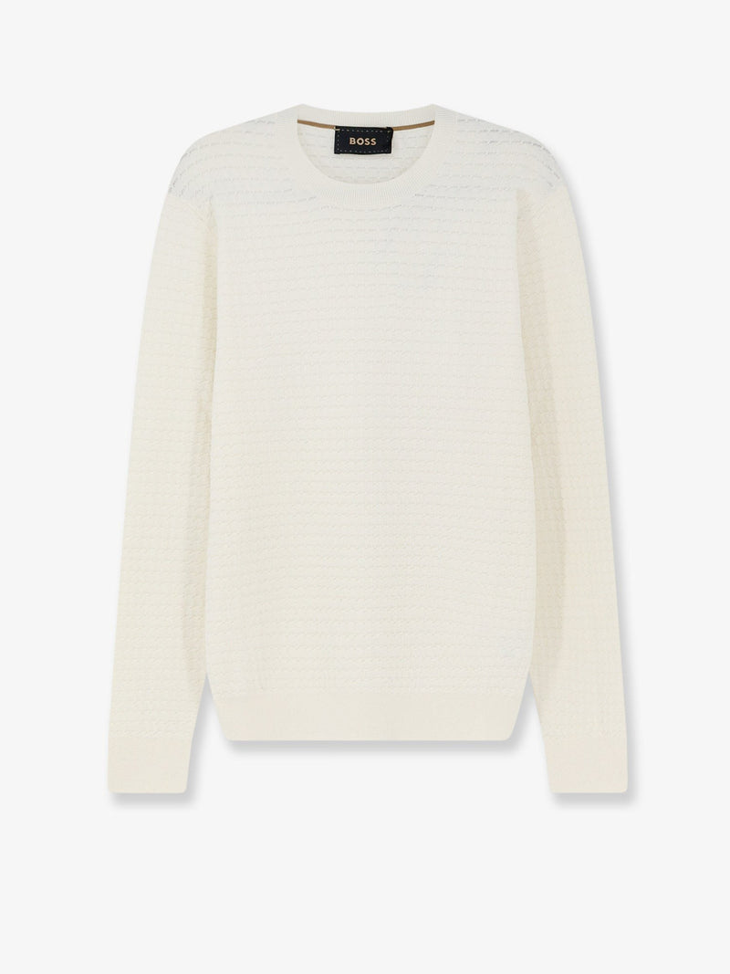 Silk and cotton blend sweater