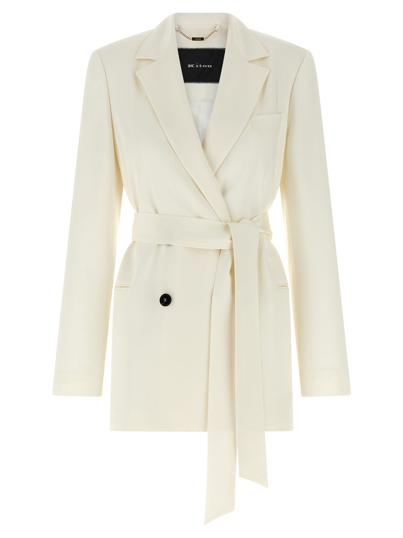 Silk blazer