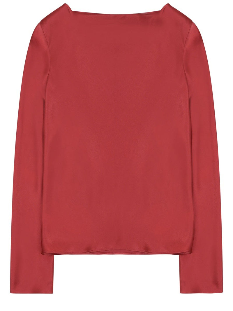 SILK BLEND BLOUSE