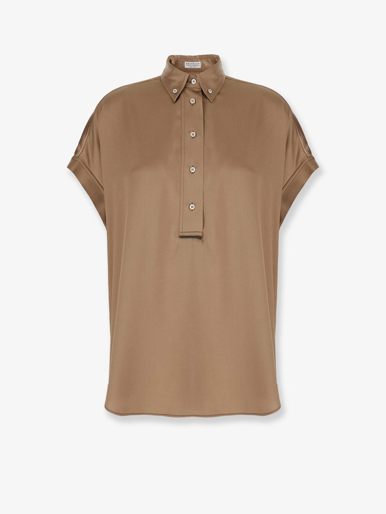 Silk blend shirt