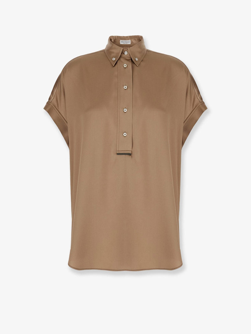 Silk blend shirt