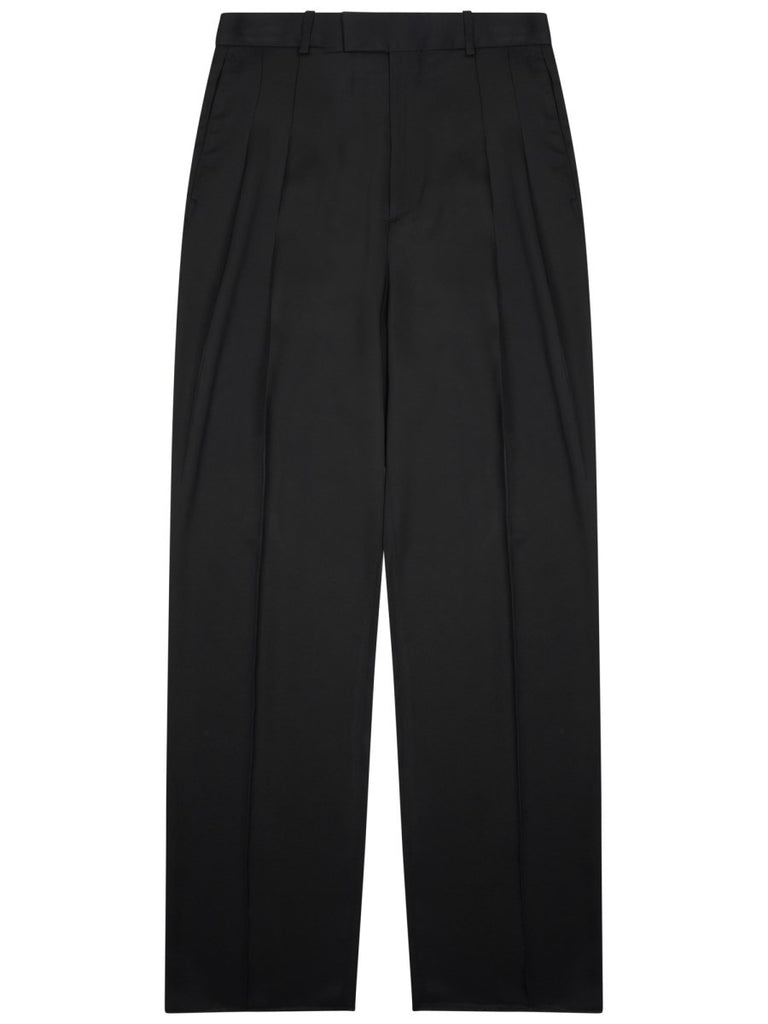 SILK BLEND TAILORED PANTS