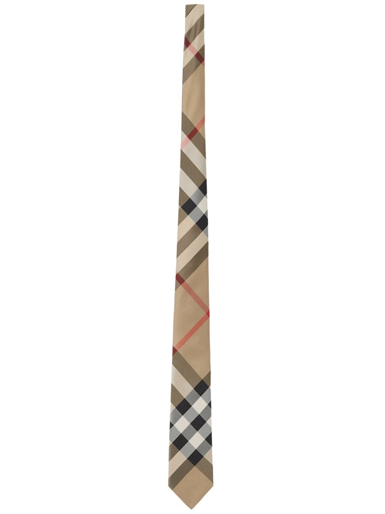 SILK "CHECK" TIE