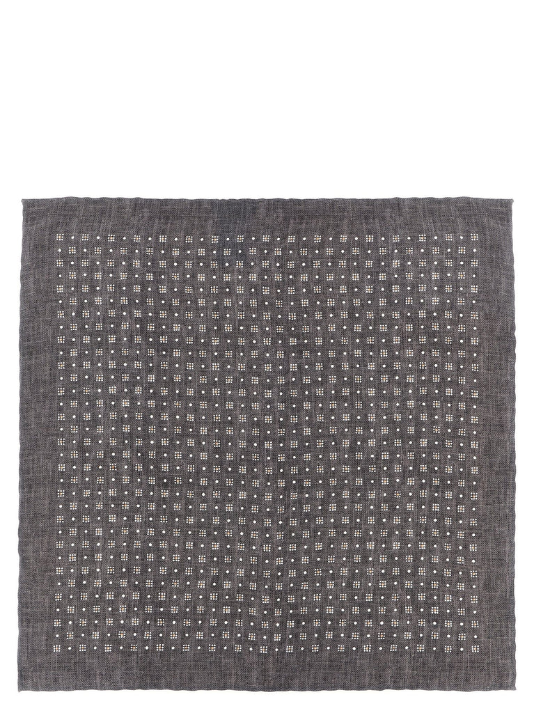 Silk clutch bag