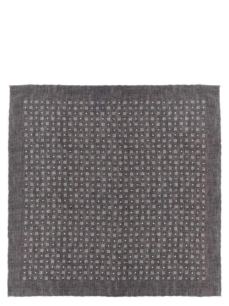 Silk clutch bag