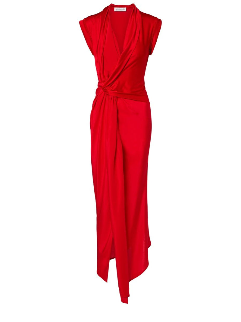 SILK LONG DRESS
