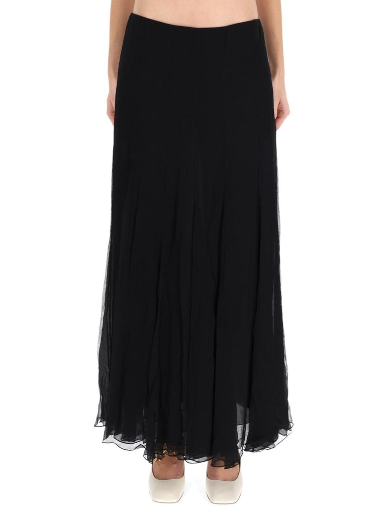 SILK MUSLIN MAXI SKIRT