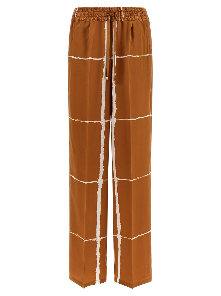 Silk pants