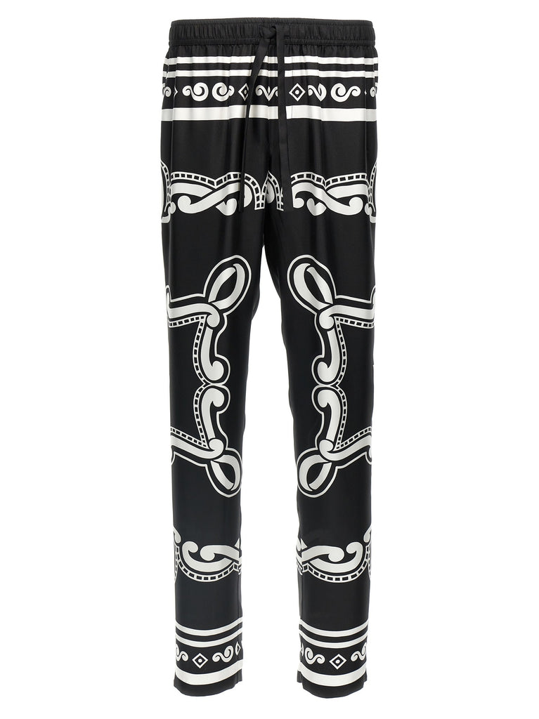Silk pants