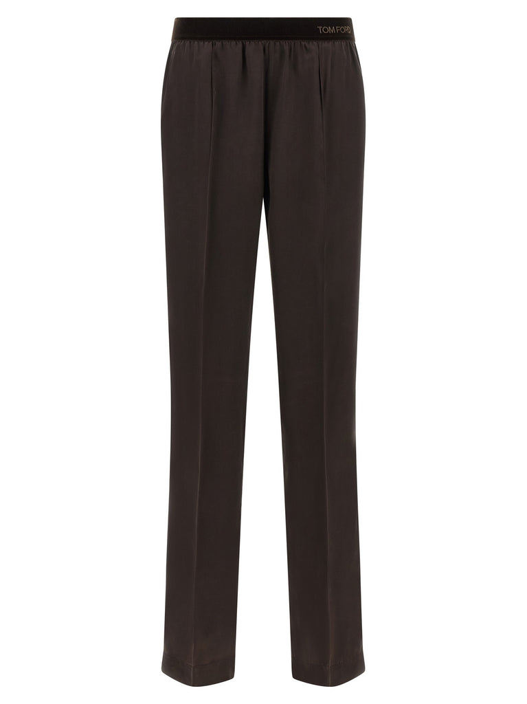 Silk pants
