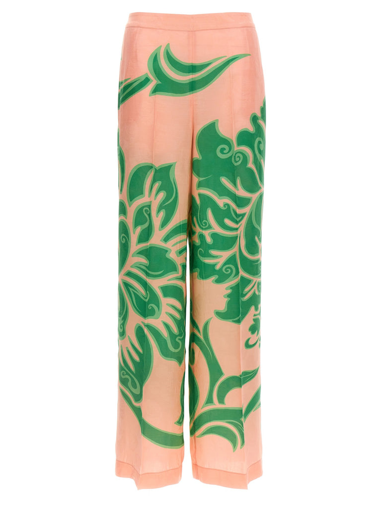 Silk pants
