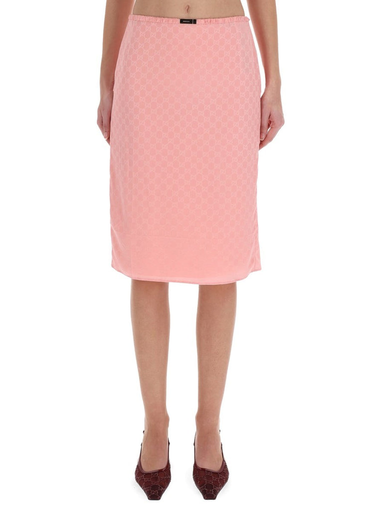 SILK SKIRT