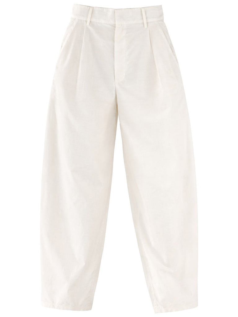 SILK TAILORED PANTS