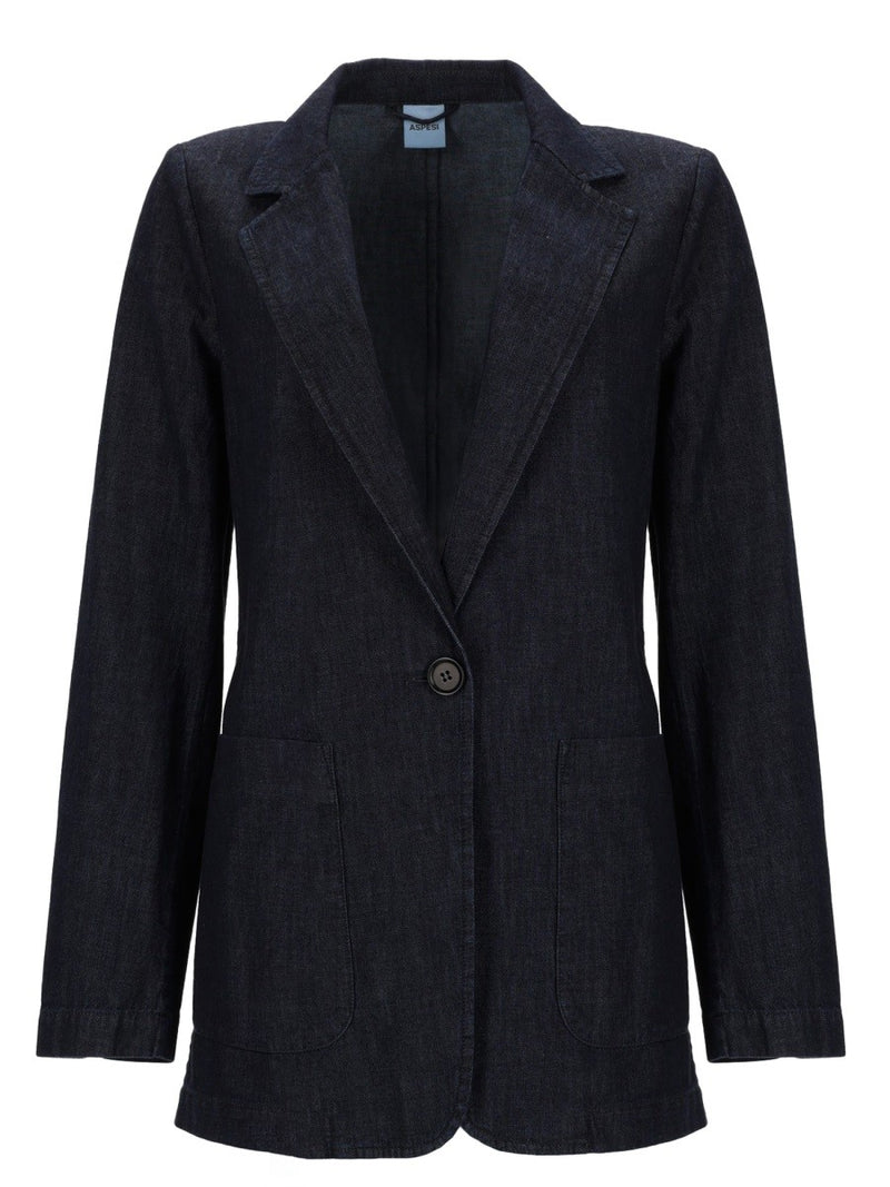SINGLE-BREASTED DENIM JACKET