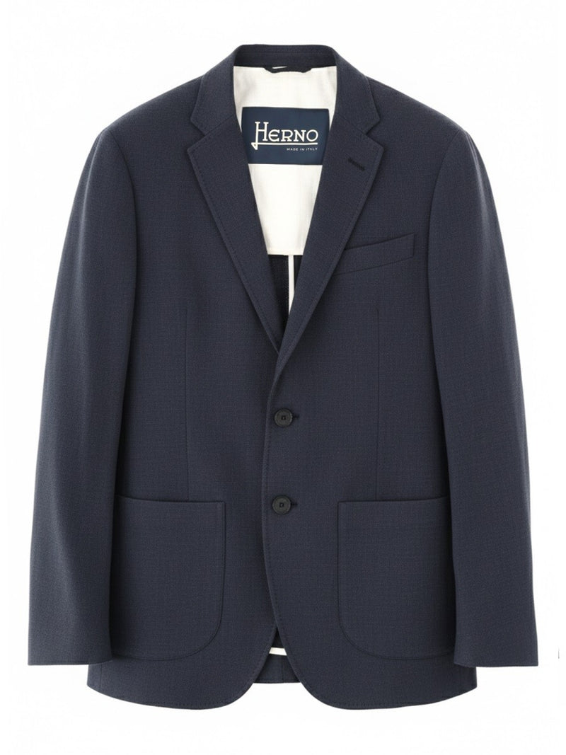 SINGLE-BREASTED LINEN JACKET