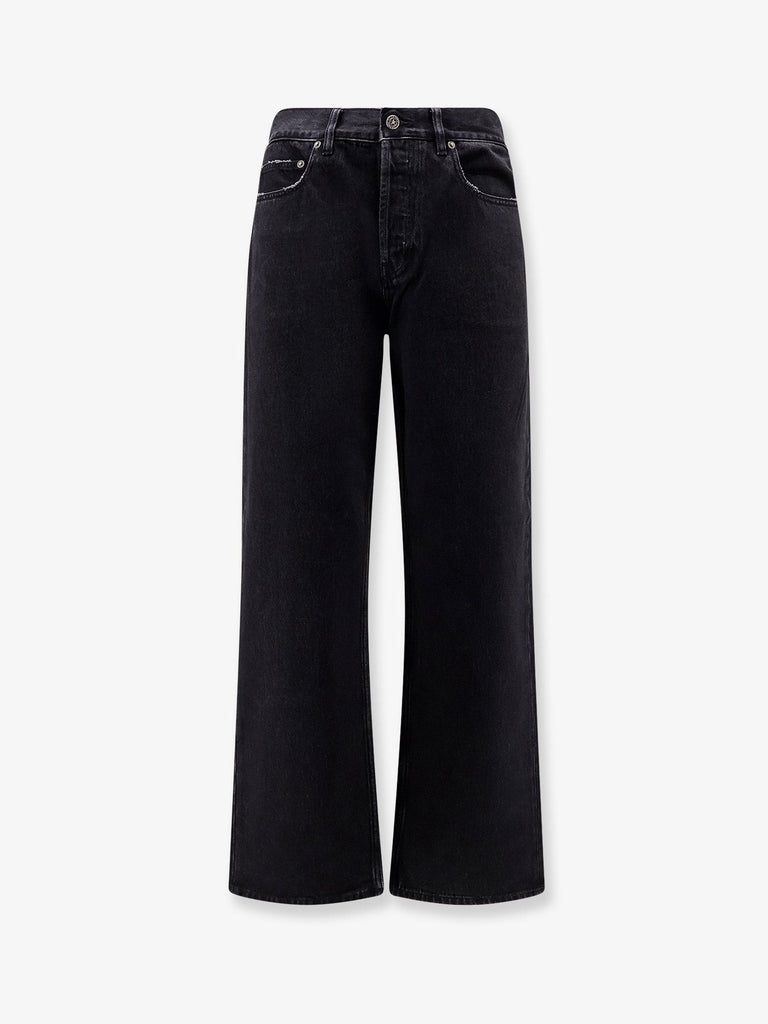 Skate black denim jeans