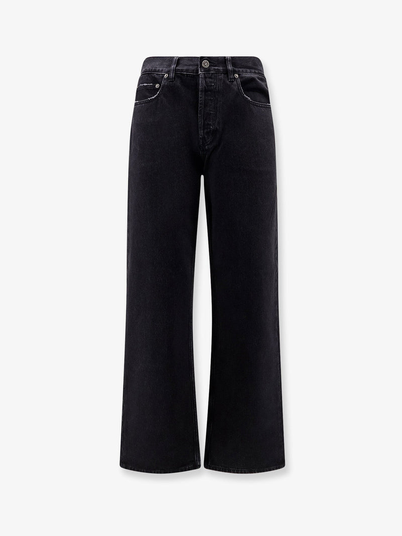 Skate black denim jeans