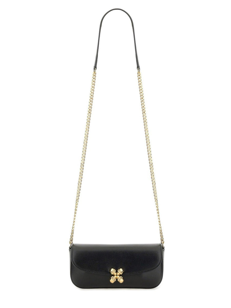 "SKULL FLOWER" BAG SMALL