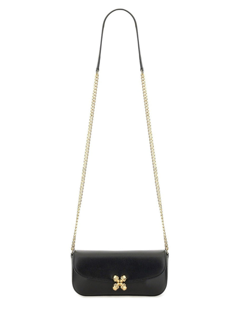 "SKULL FLOWER" BAG SMALL